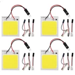 4-PACK White Led Panel Dome Lamp, Cob 48-SMD Interior Car Lights Au.... Fixed Price $17.15.