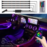 72 Led Rgb Car Interior Floor Atmosphere Light Remote Control For Mercedes-benz. Fixed Price $19.19.