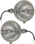 12V Pair Grey Head Light Fits Ford Tractor 8N 2N 9N 600 800 Naa 310066F Lamp. Fixed Price $60.99.