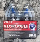Pilot Hyper White Simulated H.i.d. Bulbs H1. Fixed Price $8.95.
