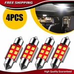 4PCS 578 Festoon Led Interior Bulbs White 560 211-2 212-2 41MM 42MM Canbus Ready. Fixed Price $11.39.