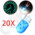 20PCS 12V Blue W5W T10 168 194 Wedge Dashboard Panel Cluster Light Halogen Bulbs. Fixed Price $8.99.