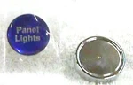 Panel Lights Knob For Peterbilt Kenworth Chrome Blue/silver Letters GG#96301. Fixed Price $19.34.