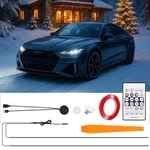 Car Atmosphere Interior Led Acrylic Fiber Ambient Light For Audi A6L 2005-18. Fixed Price $39.13.
