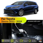19X White Led Lights Bulb Map Interior Package Kit For 2011 - 2024 Toyota Sienna. Fixed Price $17.95.