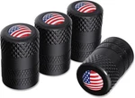 Ckauto American Flag Valve Stem Caps, Aluminum Usa Tire Universal Du. Fixed Price $13.19.