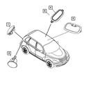 Genuine Mopar Reading Lamp 1AP63DW1AB. Fixed Price $36.98.