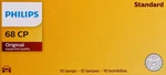 10 Pack Courtesy Light Bulb-standard Multiple Commercial Philips 68CP. Fixed Price $11.86.