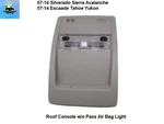 25848630 07 08 09 10 11 14 Silverado Sierra Escalade Tahoe Roof Console Light. Fixed Price $79.00.
