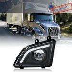 Left Led Fog Lights W/ Black Housing For Volvo Vnl Trucks 2018-2024 Front Bumper. Fixed Price $82.22.