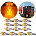 Eccpp 13X Torpedo Amber 17 Led Cab Marker Clearance Top Lights For Freinghtliner. Fixed Price $148.61.