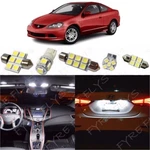 White Led Interior Dome Lights Package Kit For 2002-2006 Acura Rsx + Tool AR1W. Fixed Price $13.85.