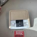 2007-2014 Oem Ford Expedition Overhead Console Map Dome Light Beige Tan Sun Roof. Fixed Price $47.50.