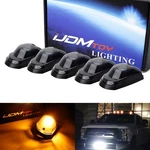 5PC Smoked Lens Amber Led Cab Roof Clearance Lights 17-22 Ford F250 F350 Sd. Fixed Price $44.09.
