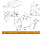 Toyota Oem 02-22 Camry Roof Interior Trim-dome Lamp Bulb 9008481003. Fixed Price $6.78.