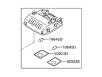 2015-2017 Hyundai Veloster Lamp Assembly-overhead Console Oem New 928002V000RY. Fixed Price $174.30.