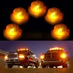 5PCS Amber Lens Cab Marker Light 6-5730-SMD-ULTRA White Led +base For Chevy/gmc. Fixed Price $23.69.
