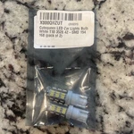 Cutequeen Led Car Lights Bulb White T10 3528 42-SMD 194 168 2PCS. Fixed Price $6.37.