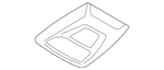Genuine Bmw Trim Cover 61-31-9-201-453. Fixed Price $104.71.