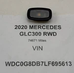 2016-2023 Mercedes GLC30 Front Sunvisor Light Vanity Lamp Oem A0009064306. Fixed Price $8.00.
