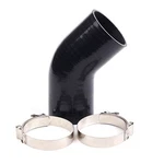 3" 45 Degree Elbow Turbo/intercooler/intake Silicone Coupler Hose+t-clamp Black. Fixed Price $18.67.