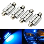 (4) Blue 4-SMD Can-bus 1.72-INCH 41MM Led Festoon Interior Map Replacement Bulbs. Fixed Price $11.09.
