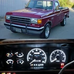 Gauge Cluster Led Lights Dash Kit White Ford 1987-1991 Bronco F150 Truck. Fixed Price $8.99.
