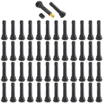 Qisf 50PCS TR418 Tire Stem Snap-in Valves, 2 Inch Length Rubber Golden. Fixed Price $27.90.