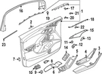 Genuine Audi Led Unit 85E-947-355-A. Fixed Price $20.71.