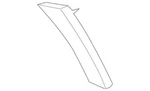 Genuine Ford Front Molding 3L2Z-16039-BCC. Fixed Price $46.16.