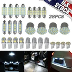 28X 6000K Led Interior Lights Bulbs Kit Dome License Plate Lamps Car Accessories. Fixed Price $11.98.