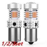 1/2SET 1156 BA15S 26-SMD 3020 Amber Tail Turn Signal Light Led Auto Bulb Lamp. Fixed Price $33.62.