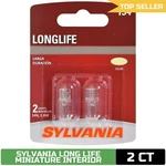 Sylvania 194 Long Life Mini Bulb - Interior Trunk/cargo/license Plate Light (2. Fixed Price $14.69.