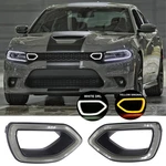Grille Lights Replacement For Srt Scat Pack Smoke (white Drl / Yellow Signal). Fixed Price $62.61.
