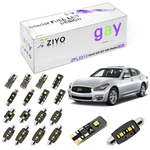 13PCS Deluxe White Led Interior Dome Light Kit For Infiniti G35 G37 Q40 Sedan. Fixed Price $27.00.