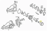 Mercedes Cv Axle Spline Rear New Oem W124 W126 R129 W140 W210. Fixed Price $605.00.