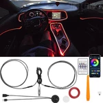 For Dodge Challenger 2 1 Car Interior Led Ambient Neon Light Atmosphere. Fixed Price $39.05.