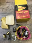 1962 Valiant Savoy Belvedere Body Nos Mopar Dash Courtesy Light Kit 2258787. Fixed Price $95.00.