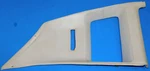 1976 1977 1978 Cadillac Eldorado Oem Left Sail Upper Quarter Trim Panel - White. Fixed Price $125.00.
