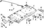 Genuine Nissan Reading Lmp Assembly 26460-6TA1B. Fixed Price $62.15.