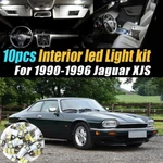 10PC Super White Car Interior Led Light Bulb Kit For 1990-1996 Jaguar Xjs. Fixed Price $14.29.