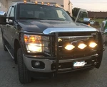 Off-road Lights With Roof Rack/ Bull Bar Hardwear Diamond Style H3. Fixed Price $100.00.