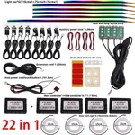 1 22 Full Led Bead Symphony Dream Car Interior Ambient Lighting Wireless Kits. Fixed Price $54.15.