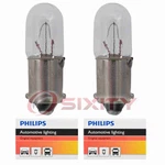 2 Pc Philips License Plate Light Bulbs For Merkur Scorpio XR4TI 1985-1989 Md. Fixed Price $10.45.