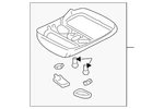 Genuine Toyota Overhead Console 63650-0C070-B1. Fixed Price $991.27.