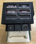1988-1989 Lincoln Town Car Warning Dash Light Assembly E8VB-10D884-B. Fixed Price $42.46.