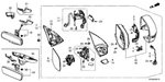 New Genuine Acura Mdx Puddle Light Lamp Left (2014-2020) Oe 34761TZ6A01. Fixed Price $83.45.