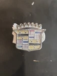 1980 - 1989 Cadillac Fleetwood Brougham Rr Trunk Lock Cover Door Ornament Crest. Fixed Price $70.00.
