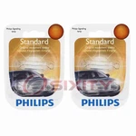 2 Pc Philips Map Light Bulbs For Cadillac Calais Deville Eldorado Fleetwood Qb. Fixed Price $12.51.