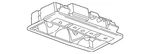 Genuine Gm Light Titanium Courtesy Lamp 22856790. Fixed Price $13.17.